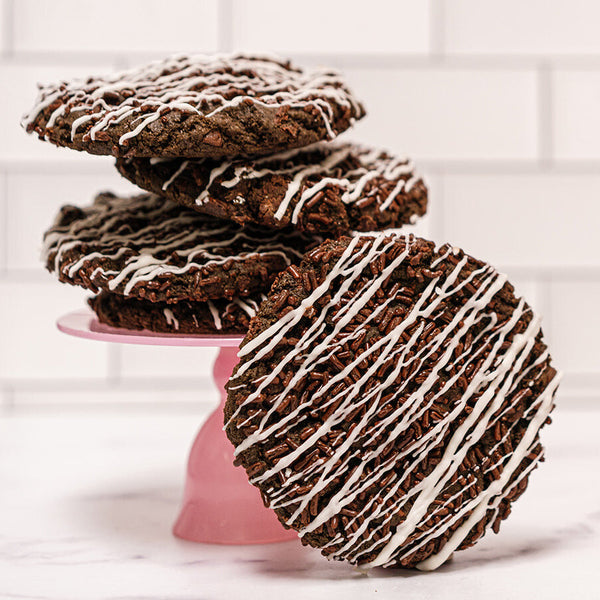 Double Chocolate Chunk Cookie Box | 6 Cookies – Maya's Cookies
