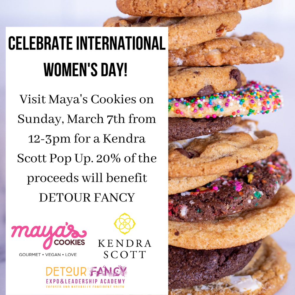 Kendra Scott + Maya's Cookies Team Up for International Women's Day to GIVE BACK!