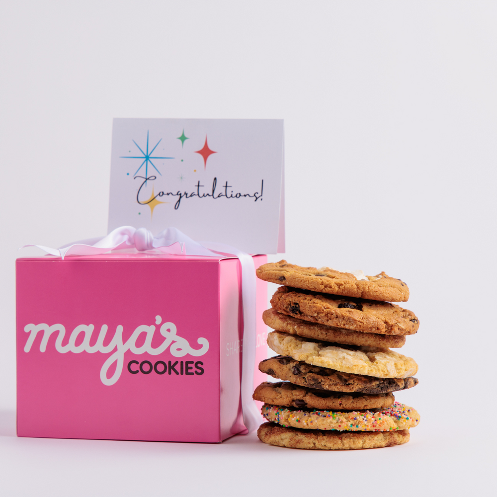 Mayas Marcado Rosa Box Maya’s Special Occasion Gift Box | Gourmet Cookie Gifts – Maya's Cookies