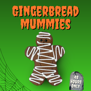 Gingerbread Mummies (6 cookies)