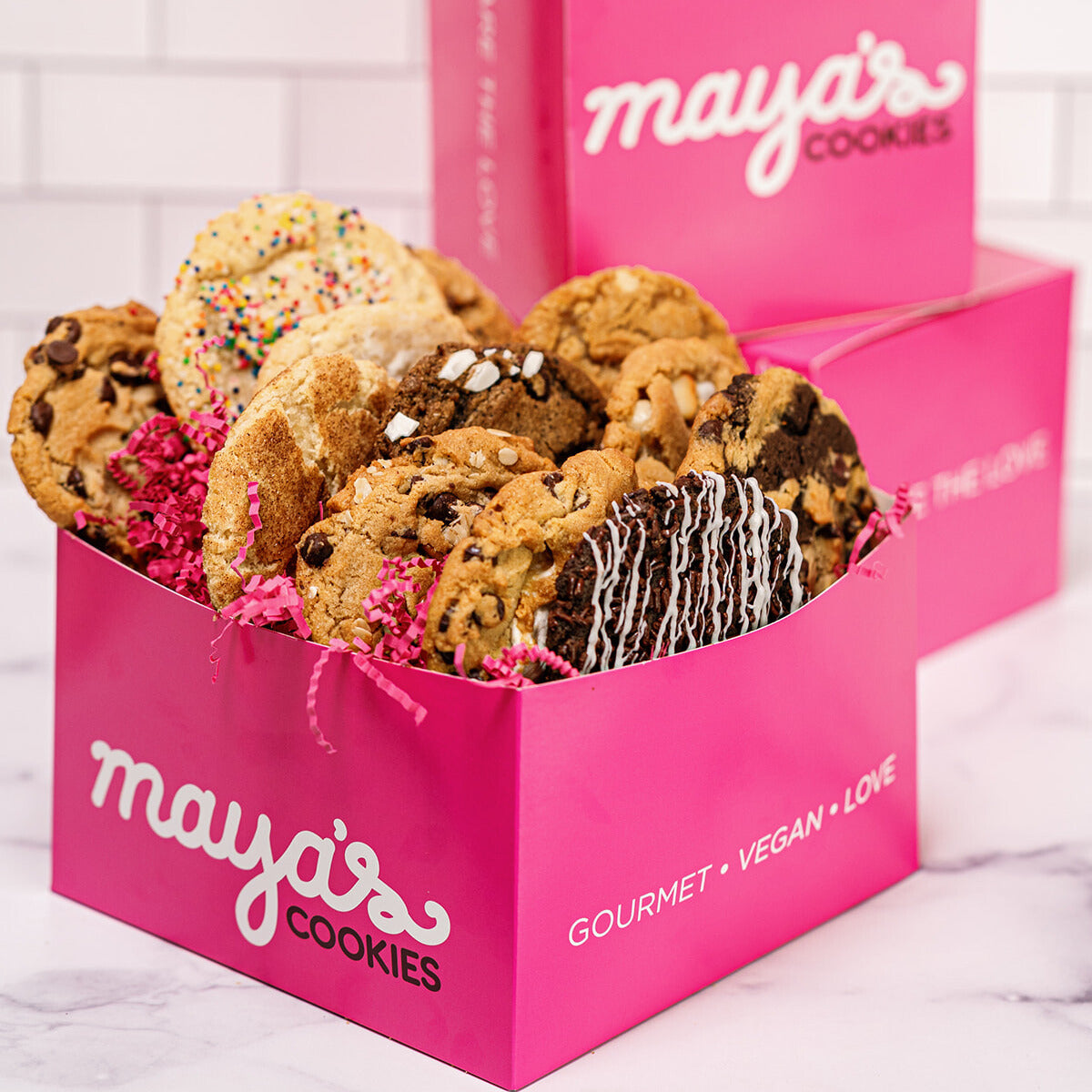 Mayas Marcado Rosa Box Maya's Signature 12 Cookie Box Collection | Perfect Gift or Treat ...